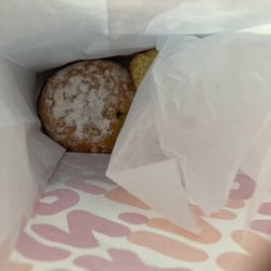 Dunkin' - Say no to lemon filled powder sugar donuts