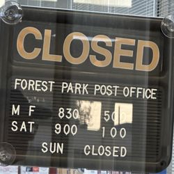 Forest Park Post Office