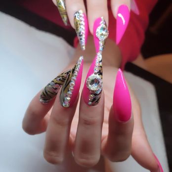 Pink Nails - Nail Salons Near Me - Hillsborough, New Jersey Pink Nails - Nail Salons Near Me - Hillsborough, New Jersey
