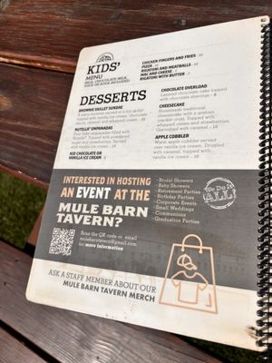 Menu photo 1 Mule Barn Tavern Highlands, NJ Menu photo 1 Mule Barn Tavern Highlands, NJ
