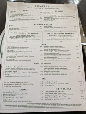 Menu photo 5 The Ivy On The Square Edinburgh Edinburgh, EDH Menu photo 5 The Ivy On The Square Edinburgh Edinburgh, EDH