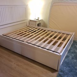 Assemble America - Storage Bed assembly
