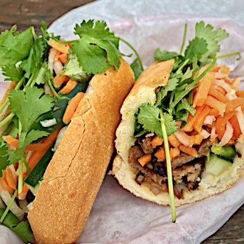 Saigon On 7th - The grilled pork Bahn Mi, at $7.53 total. Pretty decent. - Vietnamese Near Me - Austin, Texas Saigon On 7th - The grilled pork Bahn Mi, at $7.53 total. Pretty decent. - Vietnamese Near Me - Austin, Texas