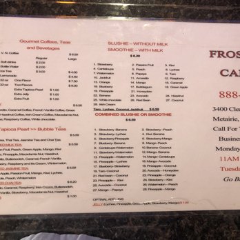 Frosty's Caffe - Vietnamese Near Me - Metairie, Louisiana Frosty's Caffe - Vietnamese Near Me - Metairie, Louisiana