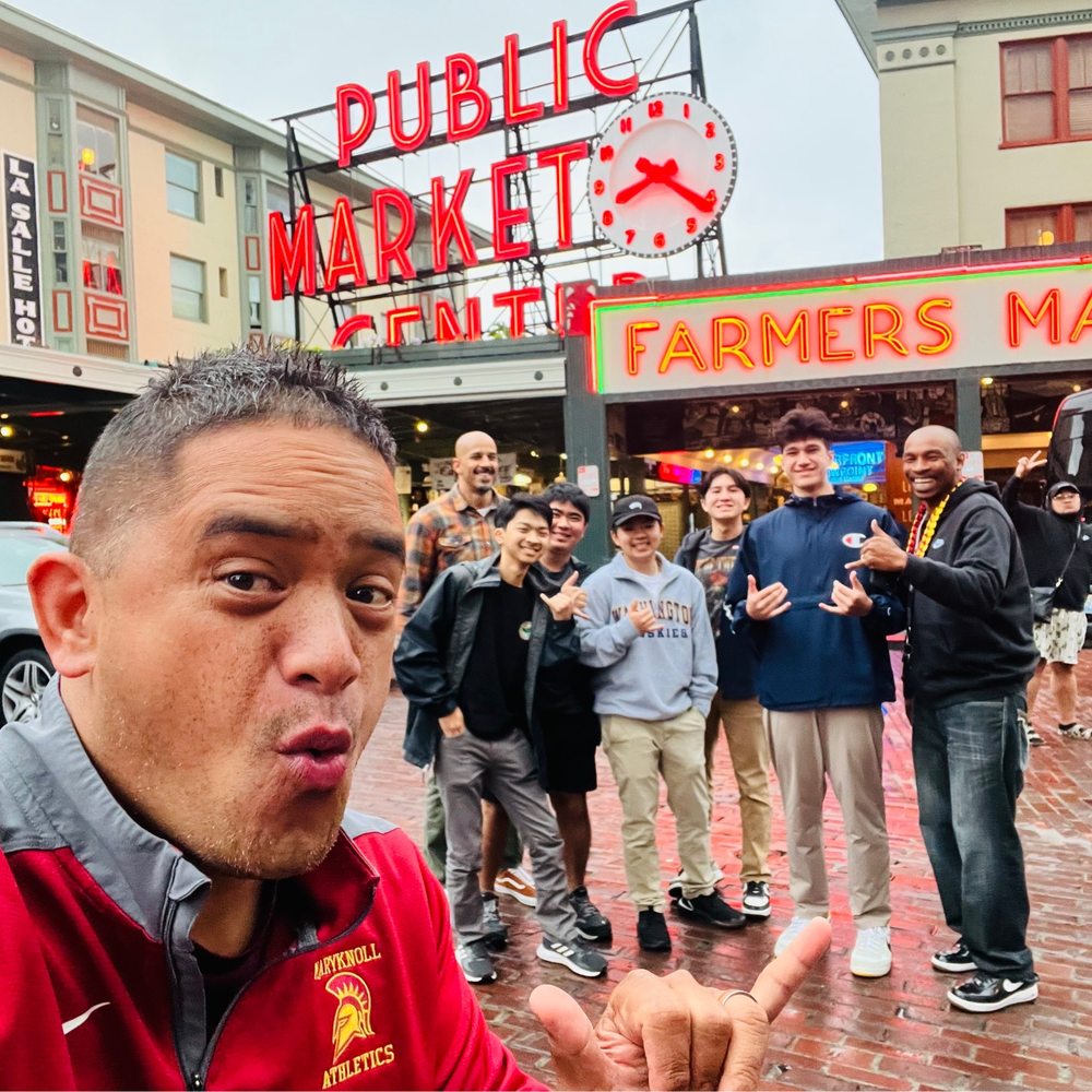 Creative Bus - At Pike's Market! Mahalo Michael! - Party Bus Rentals Near Me Creative Bus - At Pike's Market! Mahalo Michael! - Party Bus Rentals Near Me