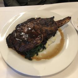 Grilled veal chop - excellent