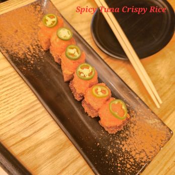 Kaiju Sushi - Spicy Tuna Crispy Rice - Sushi Bars Near Me - Sherman Oaks, California Kaiju Sushi - Spicy Tuna Crispy Rice - Sushi Bars Near Me - Sherman Oaks, California