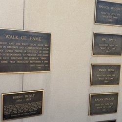Buddy Statue & Walk Of Fame - Walk of Fame
