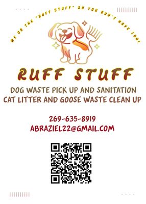 🐱 Cat Waste Cleanup - A cleaner yard isn’t just for the dogs!
Ruff Stuff also provides thorough cat waste removal to keep outdoor (or even select indoor) areas spotless and sanitary. We’re the go-to choice for cat lovers who want their gardens, patios, or litter areas cared for by a team that understands pets.
Happy cats, happier owners! 🐱 Cat Waste Cleanup - A cleaner yard isn’t just for the dogs!
Ruff Stuff also provides thorough cat waste removal to keep outdoor (or even select indoor) areas spotless and sanitary. We’re the go-to choice for cat lovers who want their gardens, patios, or litter areas cared for by a team that understands pets.
Happy cats, happier owners!