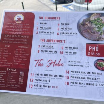 PhoHolic - menu as of May 2, 2026 - Vietnamese Near Me - Hacienda Heights, California PhoHolic - menu as of May 2, 2026 - Vietnamese Near Me - Hacienda Heights, California