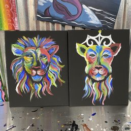 Lion & lioness Lion & lioness