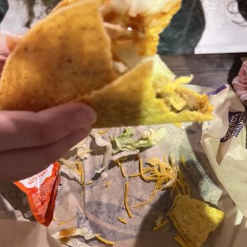 Taco Bell - Broken taco shells - Fast Food Near Me - Redding, California Taco Bell - Broken taco shells - Fast Food Near Me - Redding, California