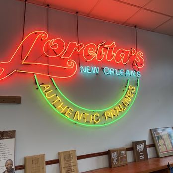 Loretta's Authentic Pralines - Sign - Bakeries Near Me - New Orleans, Louisiana Loretta's Authentic Pralines - Sign - Bakeries Near Me - New Orleans, Louisiana