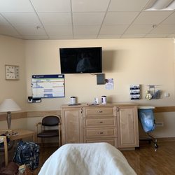 Orem Community Hospital - So much space for activities!! They even let our 5 year old stay in the room with us for the first part until grandma came to pick him up.