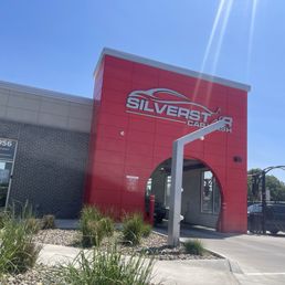 Exterior outside entrance of Silverstar Car Wash - Entrance to Washing Bay - Clive, Iowa Exterior outside entrance of Silverstar Car Wash - Entrance to Washing Bay - Clive, Iowa