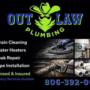 Outlaw Plumbing - Plumbing Near Me - Lubbock, Texas Outlaw Plumbing - Plumbing Near Me - Lubbock, Texas