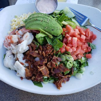 Parkers' Lighthouse - My seafood cobb salad ! - Seafood Near Me - Long Beach, California Parkers' Lighthouse - My seafood cobb salad ! - Seafood Near Me - Long Beach, California
