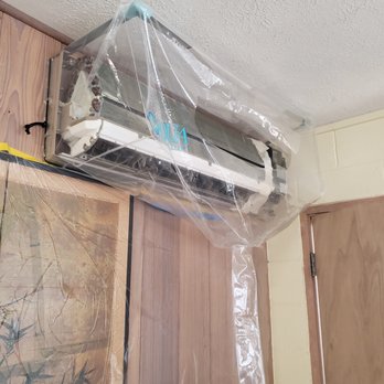 Aqua AC Clean - Setting up the cleaning - Heating & Air Conditioning/HVAC Near Me Aqua AC Clean - Setting up the cleaning - Heating & Air Conditioning/HVAC Near Me