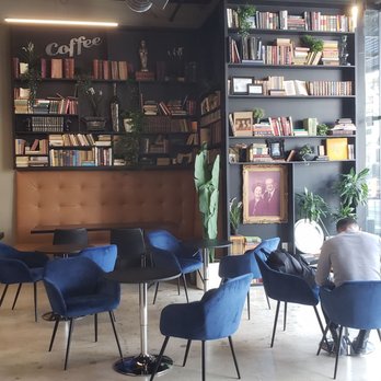 Cupla Coffee - Cool display of books - Coffee & Tea Near Me - Salt Lake City, Utah