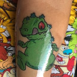 Reptar, King of dinosaurs. Still healing Reptar, King of dinosaurs. Still healing