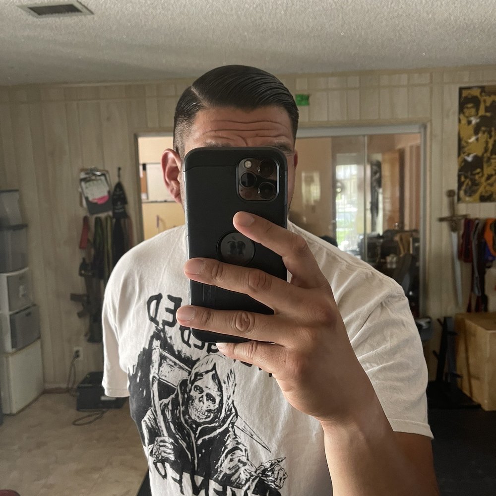 Devastatingly clean comb over with a natural part courtesy of Daniel. Devastatingly clean comb over with a natural part courtesy of Daniel.