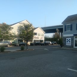 Exterior outside entrance of Match Burger Lobster - Very close to the bank of the Saugatuck River next to I-95 - Westport, Connecticut Exterior outside entrance of Match Burger Lobster - Very close to the bank of the Saugatuck River next to I-95 - Westport, Connecticut