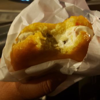 Novel Ice Cream - Bourbon caramel and peppermint brownie sabdwiched between 2 glazed donut buns!! - Desserts Near Me - Phoenix, Arizona Novel Ice Cream - Bourbon caramel and peppermint brownie sabdwiched between 2 glazed donut buns!! - Desserts Near Me - Phoenix, Arizona