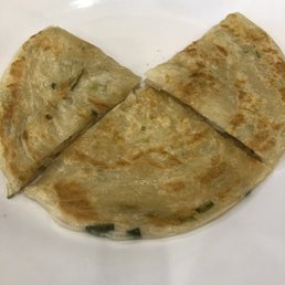 Worse Scallion pancakes ever and I mean ever. Soggy Zero Flavor. Worse Scallion pancakes ever and I mean ever. Soggy Zero Flavor.