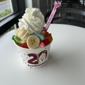 Yogurtland - This yogurt was very tasty but extremely overpriced I paid $18 for a yogurt?? Which is crazy to me.. - Ice Cream & Frozen Yogurt Near Me - Goleta, California