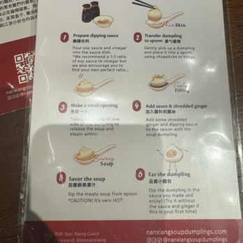 Nan Xiang - Instructions - Noodles Near Me - Westbury, New York
