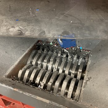 1pc - Hard Drive Shredder - Data Destruction - Recycling Center Near Me - Bellingham, Washington