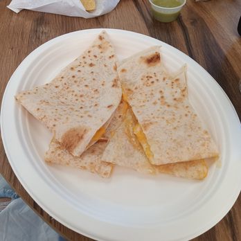 El Forastero - Quesadilla with yellow cheese and store bought tortillas . They hated us cause we are Chicanos .. - Mexican Near Me - Sacramento, California