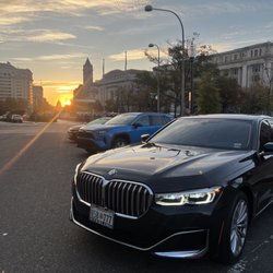 HSB Sedan Service - Our BMW 7-Series at the Intercontinental Willard in Washington DC.