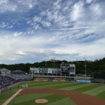 PNC Field - Another great view  box seats through - Stadiums & Arenas Near Me - Moosic, Pennsylvania
