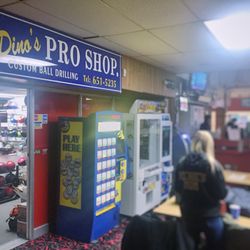Dino's is inside Astoria Bowl but is a separate business