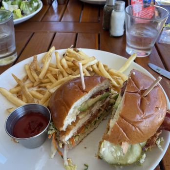 The Beachcomber - buttermilk chicken sandwich - Seafood Near Me - Newport Beach, California