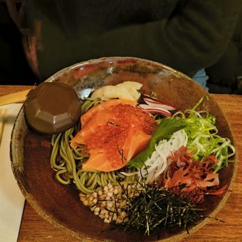 Uzuki - salmon soba - Japanese Near Me - Brooklyn, New York