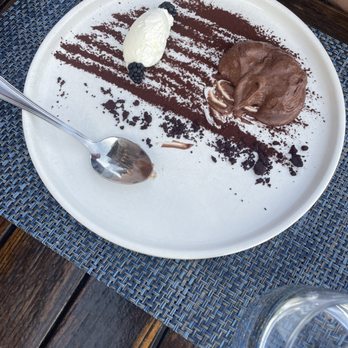 Felina Steak - Brown cocaine lines on a plate with an equally brown sludge of cement. Remember, $27 for a turd on a plate. - Italian Near Me - Jersey City, New Jersey Felina Steak - Brown cocaine lines on a plate with an equally brown sludge of cement. Remember, $27 for a turd on a plate. - Italian Near Me - Jersey City, New Jersey