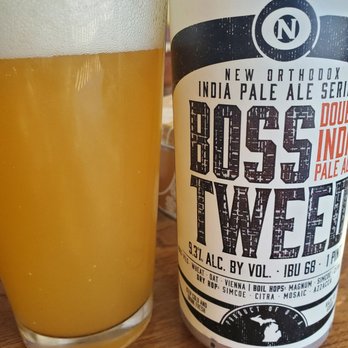 Old Nation Brewing Company - The Boss Tweed Double IPA. Packs a punch! - Breweries Near Me - Williamston, Michigan Old Nation Brewing Company - The Boss Tweed Double IPA. Packs a punch! - Breweries Near Me - Williamston, Michigan