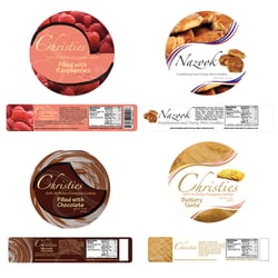 L3 Creativity - Cookies Labels for a company located in Los Angeles, CA