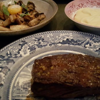 Bateau - Mushroom side ($10), Mashed Potatoes ($10), and 8 ounce Bavette ($26) - Steakhouses Near Me - Seattle, Washington Bateau - Mushroom side ($10), Mashed Potatoes ($10), and 8 ounce Bavette ($26) - Steakhouses Near Me - Seattle, Washington