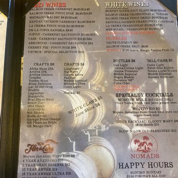 Nomads Canteen - Menu - Comfort Food Near Me - San Clemente, California Nomads Canteen - Menu - Comfort Food Near Me - San Clemente, California
