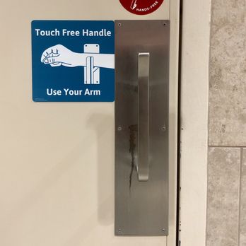 Wawa - Bathroom has this useful touch free handle - Convenience Stores Near Me - North Brunswick, New Jersey Wawa - Bathroom has this useful touch free handle - Convenience Stores Near Me - North Brunswick, New Jersey