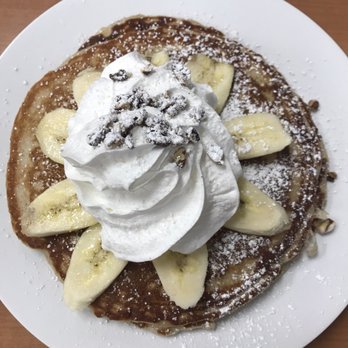 No Toro Cafe - Banana pecan pancakes - Breakfast & Brunch Near Me - Artesia, California No Toro Cafe - Banana pecan pancakes - Breakfast & Brunch Near Me - Artesia, California