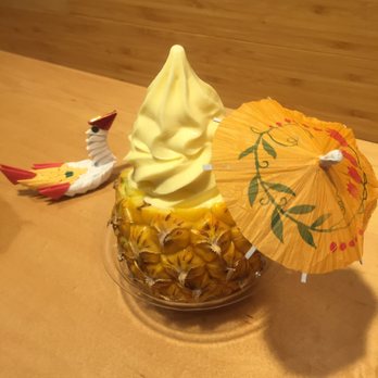 Chikarashi - Dole whip in a pineapple - Japanese Near Me - New York, New York