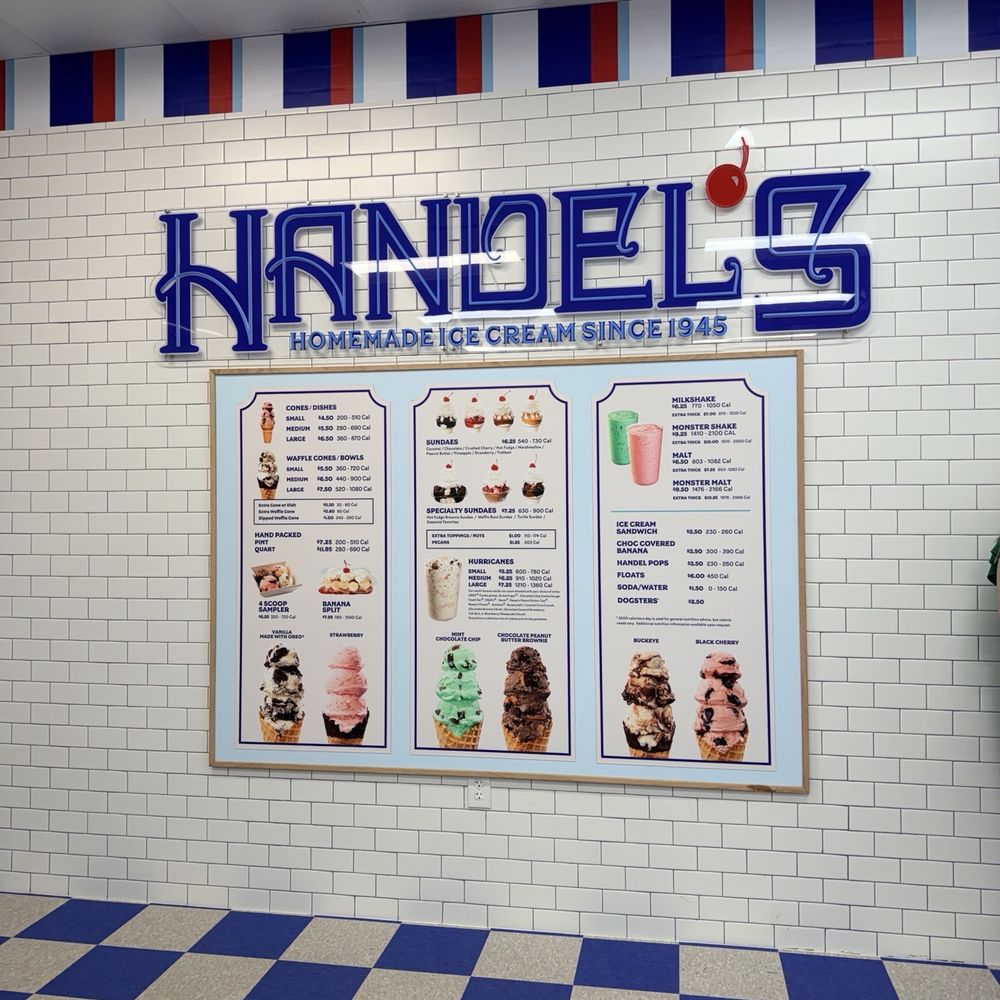 Handel’s - The menu - Ice Cream & Frozen Yogurt Near Me - Hurst, Texas Handel’s - The menu - Ice Cream & Frozen Yogurt Near Me - Hurst, Texas