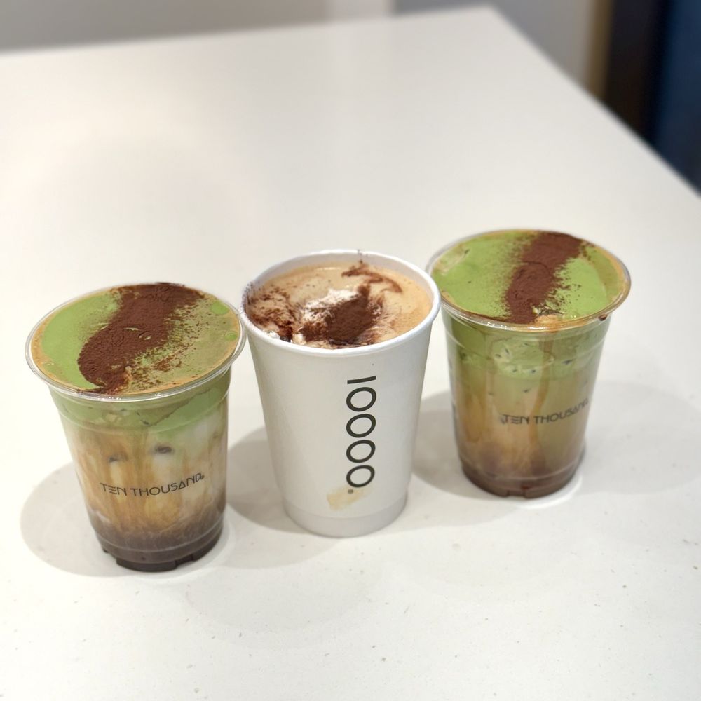 Einspanner, OG and matcha Einspanner, OG and matcha
