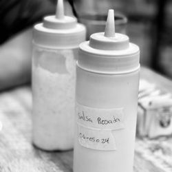 Encanto Colombiano Snack Bar - Regardless of what you order, always ask for Pink Sauce and Garlic Sauce. They are an excellent pairing to most their food.