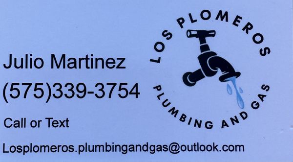 Los Plomeros Plumbing and Gas Logo
