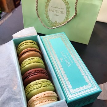 Ladurée - Pistachio, chocolate, coffee, vanilla - Macarons Near Me - Paris, 75 Ladurée - Pistachio, chocolate, coffee, vanilla - Macarons Near Me - Paris, 75